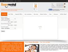 Tablet Screenshot of easy-car-rental.com